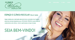 Desktop Screenshot of clinicareciclar.com.br